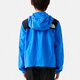 北面北面THE NORTH FACE 童装 拼接连帽长袖字母Logo防风防晒 蓝色 均码 120