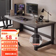 Yilinju computer desk desktop bedroom home simple small desk small apartment simple internet celebrity multi-functional e-sports table upgraded bold 80*50cm-grey oak color