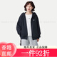 NEW BALANCE NB官方女款潮流百搭运动休闲连帽卫衣 BK WJ41501 M BKWJ41501 S 均码