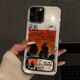 
Zhisong ins illustration graffiti lines suitable for Apple 16promax double-layer IMD mobile phone case iPhone 15 cute small GH9194ins illustration graffiti lines + j369 paint iPhone 11