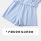 
YEEHOO (YEHOO) girls short skirt children's skirt medium-sized children's clothing cake skirt sweet and cool pleated cool antibacterial summer blue 120