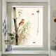 Mustdelnde Blackout Roller Blinds im chinesischen Stil, Schlafzimmer, Schlafzimmer, Studium, Haushaltsschattenhubvorhänge ohne Lochbohrung.