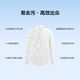 HLA Heilan House collared executive shirt L7 soft stretch version autumn 25DP no-iron shirt for men