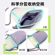 
Huajian Princess original summer new product contrasting color crossbody mobile phone bag fashionable travel dopamine bag lightweight bag yellow pair blue