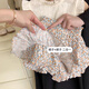 Xinnan Girls Kitchen Rock Set Sommer 2025 Neues Baby Mode sommerliche Baumwollmädchen modische zweiteilige Sommer Jacquard Rock Set Größe 100 [Vorgeschlagene Höhe 85-95 cm]
