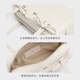 
CHARLES/KEITH25 autumn new product bow long shoulder strap underarm bag pillow bag Chinese Valentine's gift SL2-20681234 Daisy Chalk pink white M