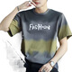 TTPMER summer loose Korean style trendy short-sleeved T-shirt for men 829 gray + 829 black [cotton] M Recommended 80-100Jin [Jin equals 0.5 kg]