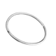 Caox Ping Un paño libre de plateado libre 999 Pulsera de plata esterlina Texto de sellado pequeño abertura Pulsera delgada Herida Estilo Antiguo 13G (Free) Modelo 679