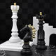 维诺亚7170人收藏象棋高颜值颜控宫廷风拍照道具象棋摆件摆件客厅办公室 国际象棋国王小号白色