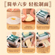 Baihaojia electric noodle press fully automatic noodle machine household stainless steel noodle making machine noodle cutting machine commercial small dumpling skin wonton skin rolling stainless steel one-cut type [dough skin + 4mm flat surface] thickened copper wire/upgrade nine-speed adjustable