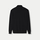 HLA Heilan long-sleeved sweater men's light business classic series two lapel sweater winter men