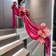 Yonghuan Wedding Staircase Handrail Decoration Dispory de salle de mariage Engagement Engagement Men's Indoor Wedding Supplies Collection Wedding 3527