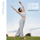 
Fansheng Yoga 2025 new simple sports and casual versatile cropped pants for women breathable loose and slimming F15922 soft gray skin L