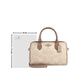 Coach (Coach) Outlet Damen Fashion Classic One-Shoulder Crossbody Handtasche Boston Eimerbeutel Sandgelb Cy679imxi9
