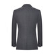 Angel Bird wool suit (single top) men's formal suit jacket EBB243238U volcanic ash plaid 46B
