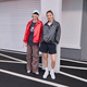 
NIKE Nike Jordan Women's Loose Coach Jacket New Summer Jacket Embroidery Official JORDAN 010 Black_Said White XS