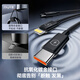 能适数据线三合一充电线6A快充100W一拖三充电器线适用iPhone苹果Typec华为/小米手机车载1米
