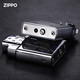 ZIPPO original zippo lighter windproof liner original arc charging inflatable gas electronic treasure universal accessories double flame butane liner gas delivery