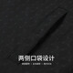 马克华菲（FAIRWHALE）线格提花高级感翻领夹克男2025春季新款青年通勤外套1098K 黑色311 S /165