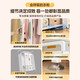 
Simple wardrobe bedroom home rental house assembled metal all-steel frame new style wardrobe small storage cabinet PC double door wardrobe 800*500*1585