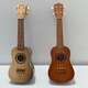 
GQP Children's Ukulele Small Guitar Large Size Playing Simulation Beginner Music Instrument Baby Music Toy Model Imitation Mahogany 38cm