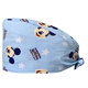 Pure cotton nurse hat print fashionable cute anesthesiology operating room surgical hat after chemotherapy women's hat bag head 12047 love button-adjustable