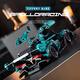 Shantoulin Village Apollo sports car assembly model technology remote control mechanical group Lamborghini car boy building block toy blue Apollo/electric + light 1391 particles