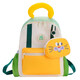 Kindergarten schoolbag boys and girls children travel backpack elementary schoolbags baby travel outdoor contrast color outing backpack ZW-0833# green small wallet