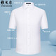 PDG Yageol Shirt à manches courtes pour hommes Pure Coton Business Casual Formal Wear professionnel Shirt DX6630 38 suggéré 110-115jin [Jin est égal à 0,5 kg]