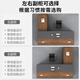Muyuan desk simple modern office furniture table and chair combination light luxury manager single desk executive desk boss desk including installation total length 160+ table top width 80+ side cabinets