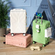 Large capacity water cup holder multi-functional suitcase high-value charging USB trolley case universal wheel fresh suitcase randomly sent