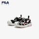 Fila Fila children's shoes children's sandals 2025 summer new river tracing shoes for boys and girls outdoor shoes trendy black/female pink-BP 31