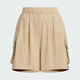 阿迪达斯 （adidas）女裤2025夏季新款休闲裤GFX WV SHORTS 运动短裤JL9274 JL9274/暖沙色/主图款 S