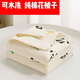 Quilt nouveau-né en coton pur courtepointe de bébé mince coton bébé sieste un type couverture de couette universelle lavable toutes saisons bambou shoot panda [5a grade antibactérien] 95 * 95 super doux pour la peau [courtepointe des enfants en coton pur]