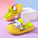 NEXT KISS UK joint-branded children's hole shoes cartoon new style girls sandals non-slip summer slippers for women Khaki 17 0MM size 24-25