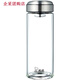 希诺XN-6193 6195 6196单层玻璃水杯团购商务礼品定杯印字印LOGO 无滤网6017-无赠品 490ml 新款