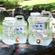 Outdoor car water storage tank pure mineral water household water storage plastic bucket with lid faucet Main picture