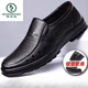 Woodpecker Sandals for men's summer new genuine leather casual leather shoes for men's toe layer cowhide hollow hole shoes soft sole dad's shoes 7029 brown hollow style 39