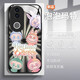 Tempered glass mobile phone case lace cloth suitable for vivoS30 new vivo all-inclusive glass vivi chain s17 soft s15 shell s12 rear shell s10 anti-fall s16 [NM15781 lava cloth powder] 3D explosion-proof glass + non-stick fingerprint not vivo S20