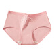 MZ5 Box-Pack Pure Cotton Student sexy Unterwäsche für Frauen 100% Baumwolle Mid-T-Mid-T-Mid-T-Waist-Baumwoll-Sinne 1585 süßer Blumenstil M 160/[80-96jin [Jin entspricht 0,5 kg]]