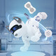 COJUMP COLLO REBOLETO ROBOT Robot Programación de perros ADSTUD Bionic Interactive Electric Pet juguete Robot Electronic Dog X6 Programación de acrobacias Dog