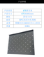 
TOTEN/Totem Cabinet 275/425/475/575/675 Fixed Plate Layer Plate Divider Cabinet Accessories 275 Layer Plate (440/600 Deep) Black