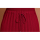 TJQ ​​Luxury High-End-Marke Strickkleid für Frauen 2025 Herbst neuer Stil Slim Temperament Langarm modischer Rock rot m