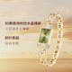 Davena star's same style Di Weina small pin watch, feminine, light luxury, small green watch, small square watch, women's watch