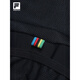 Pantalones de ciclismo de hombres Fila 2025 Summer Nuevo estilo Bicicleta Sports Consejados apretados Shorts Dark Black-Bk XL 180/88a