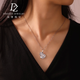 Duozun pt950 platinum gourd pendant for women genuine pure platinum necklace alone with broken ice gourd pendant for girlfriend spot flash gourd pendant 4.41g