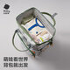 Babycare Mother Bag Multifuncional Ligero Ligero Gran capacidad Mochila de moda Baby Beca Rosa gran tamaño
