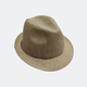 Sheng Xifu summer hat men's hat British gentleman hat sun protection hat natural color M (58-59CM)