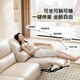 
CHEERS [offline store style] First class modern simple leather electric function zero wall sofa 11167 electric single seat - cream orange delayed delivery (see customer service for details)