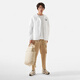 North and North the North Face City Outdoor Series Back Letter Logo Imprimé Hooded Snow Peak White XS